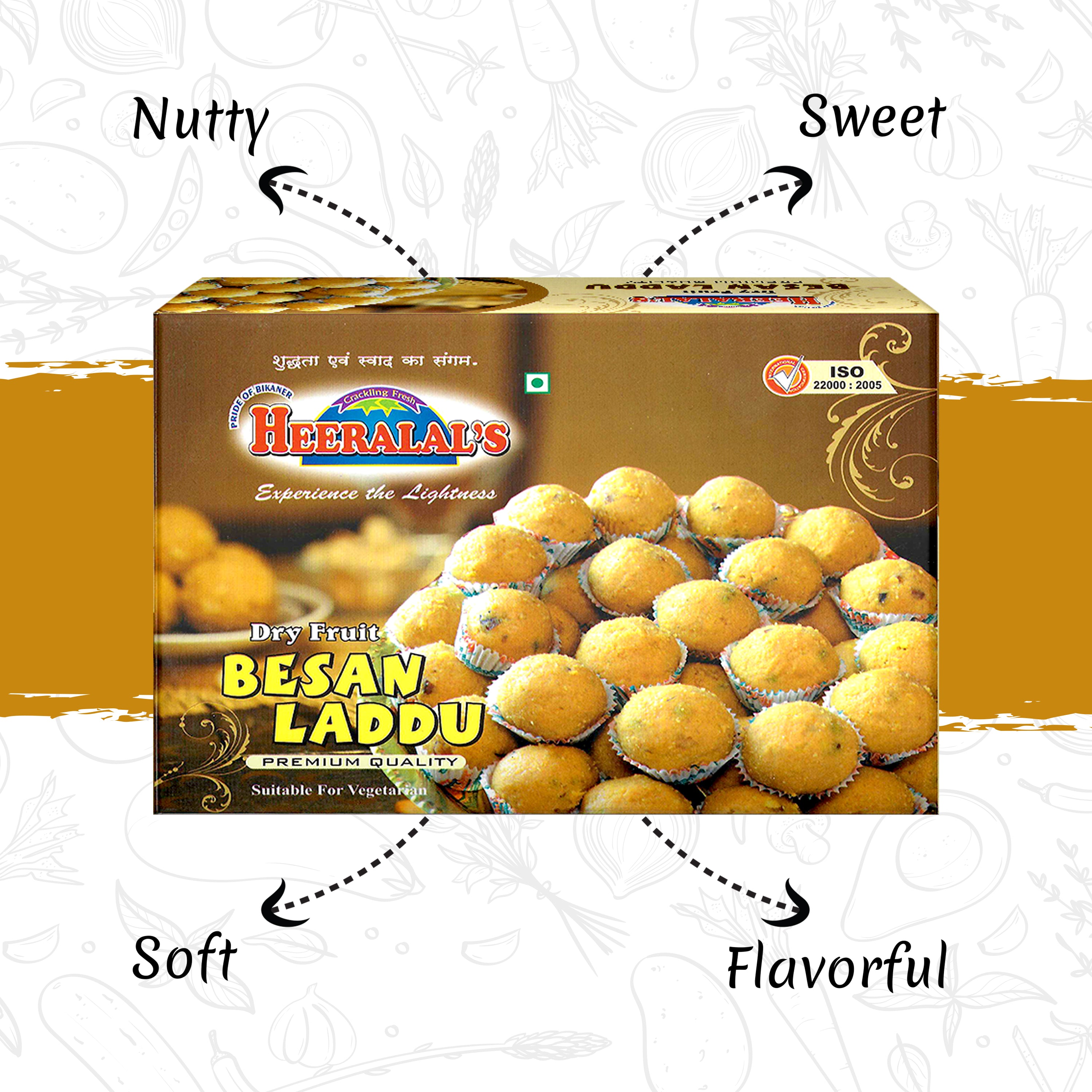 Dry Fruit Besan Laddu