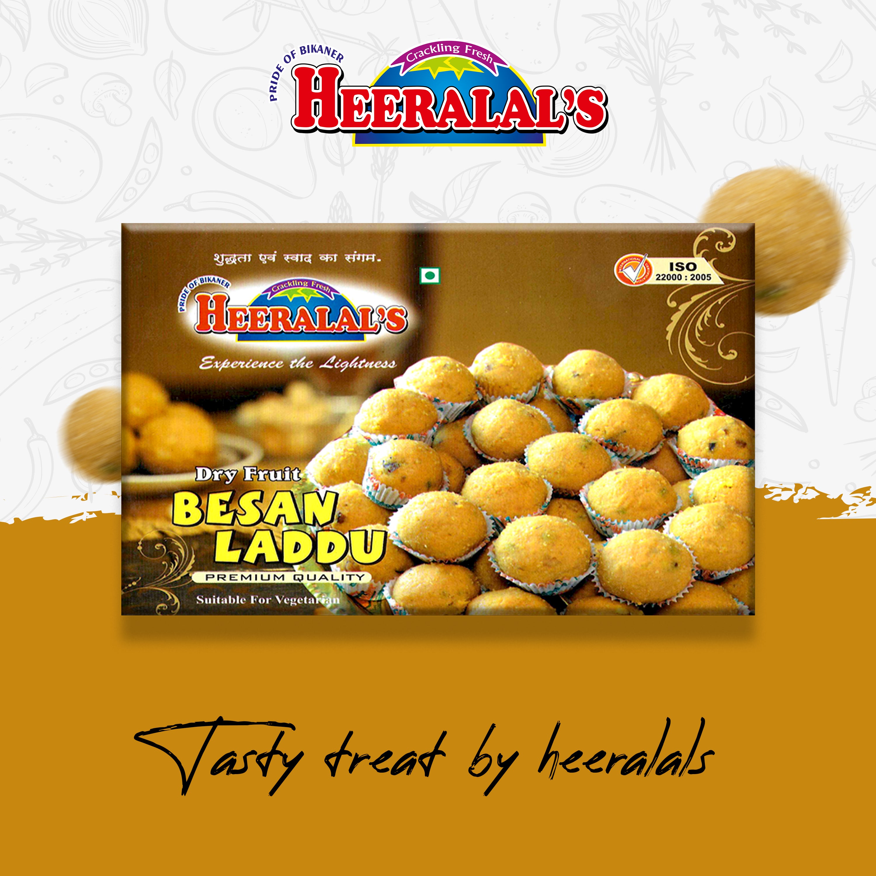 Dry Fruit Besan Laddu
