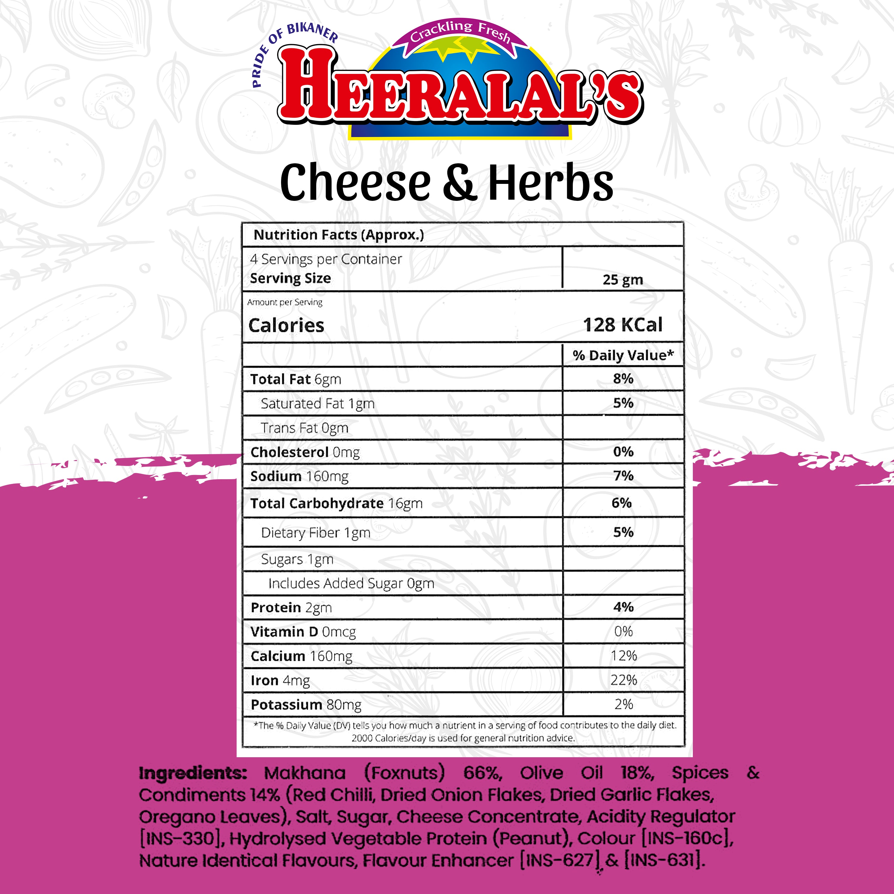 Cheese & Herbs Makhana
