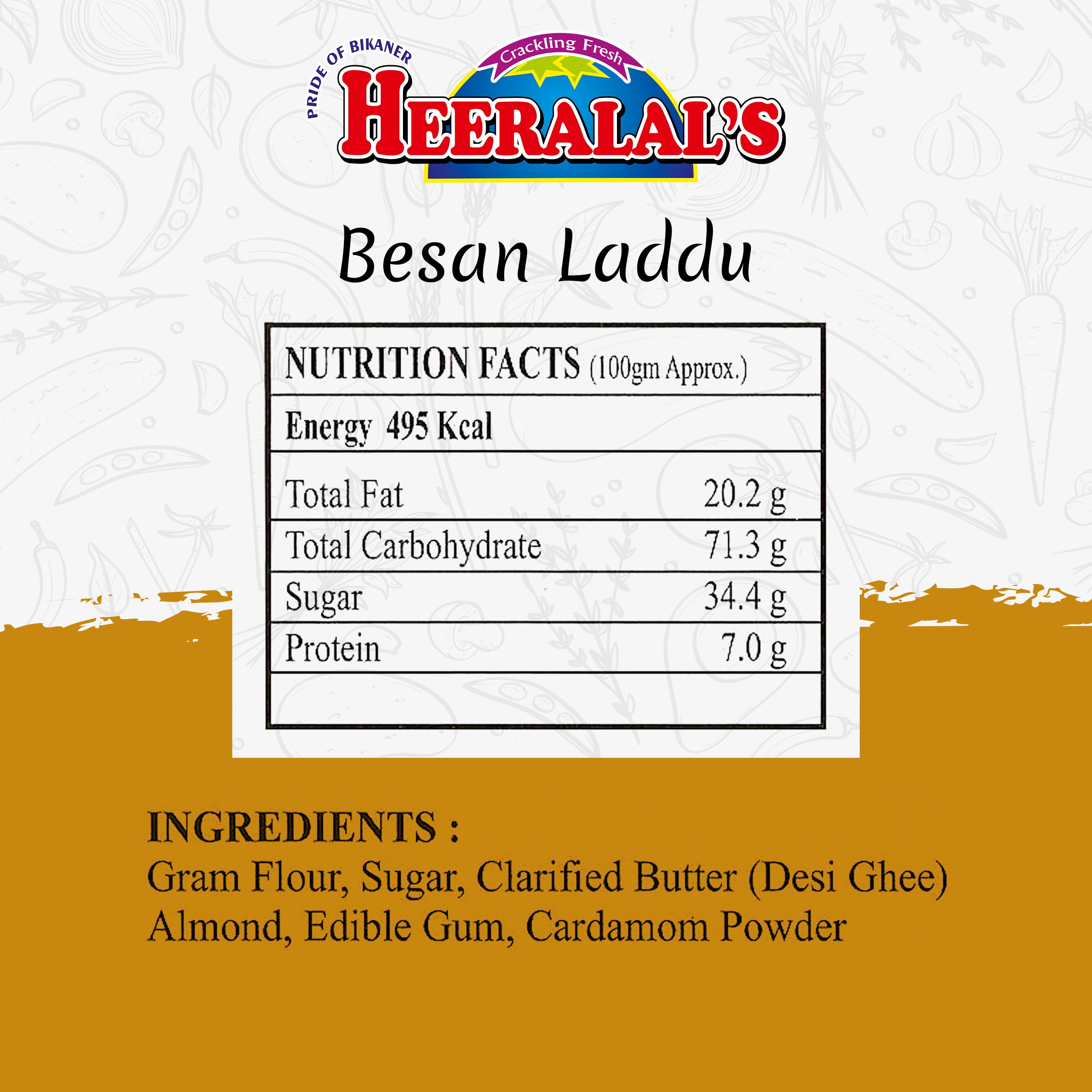 Dry Fruit Besan Laddu