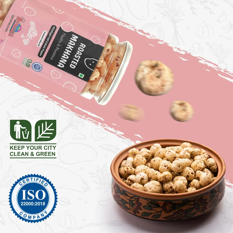 Himalayan Salt and Black Pepper Makhana