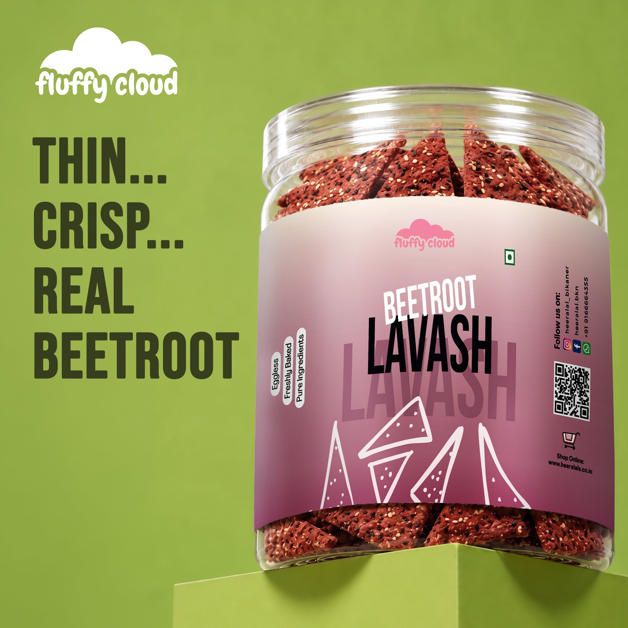 Beetroot Lavash